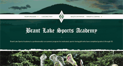 Desktop Screenshot of brantlakesportsacademy.com